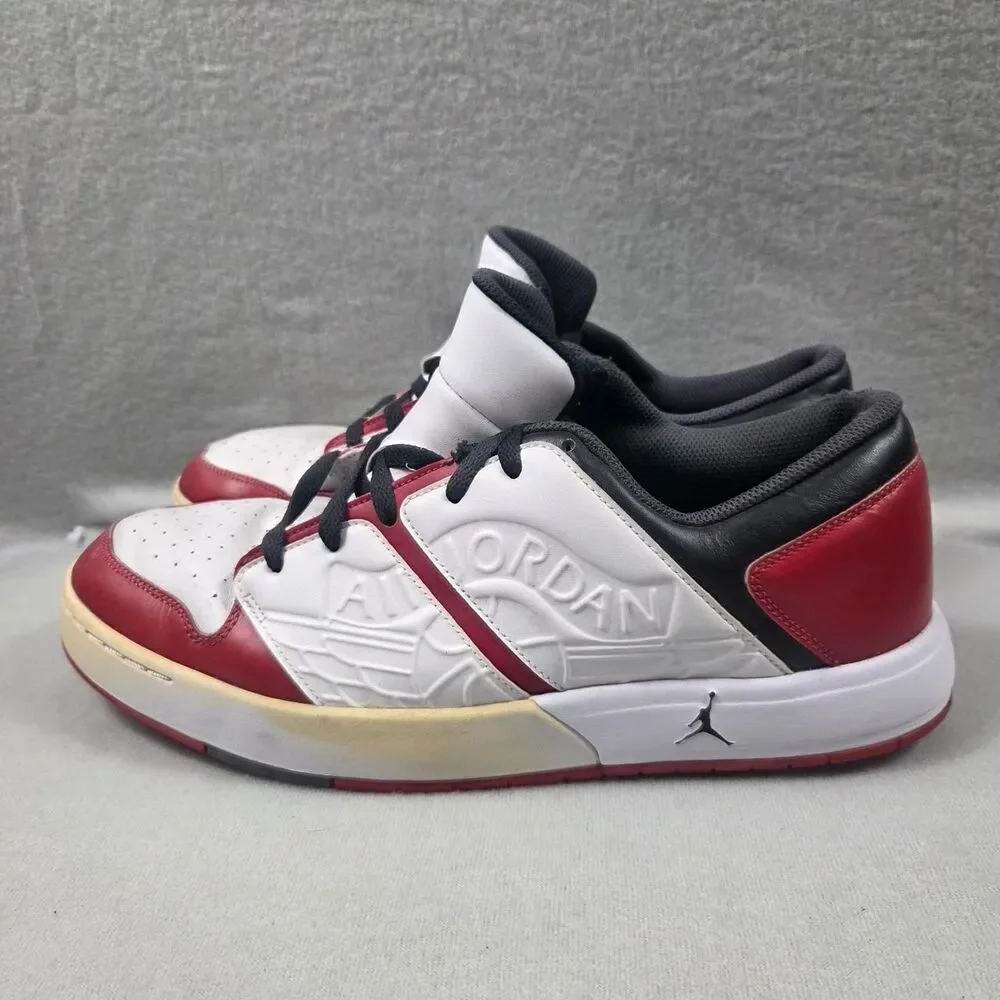 Jordan Men's Red and White Trainers